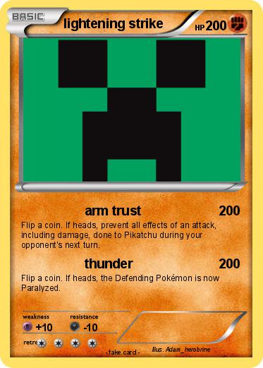 Pokemon lightening strike