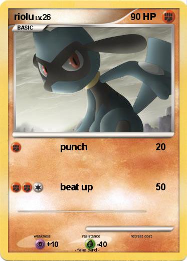 Pokemon riolu
