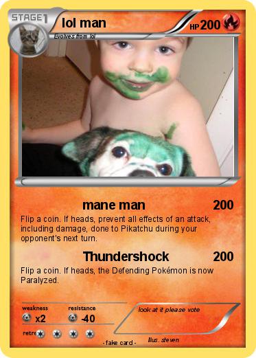 Pokemon lol man