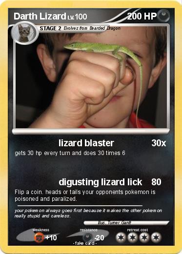 Pokemon Darth Lizard