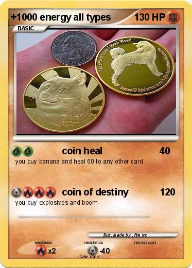 Pokemon +1000 energy all types
