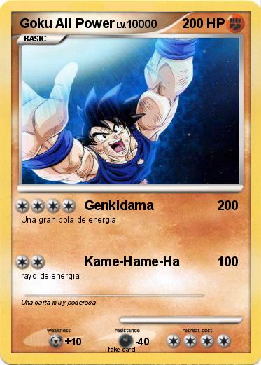 Pokemon Goku All Power
