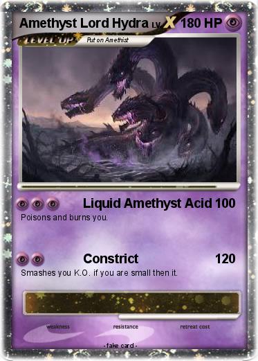 Pokemon Amethyst Lord Hydra