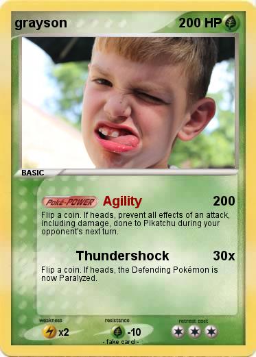 Pokemon grayson