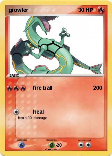Pokemon growler