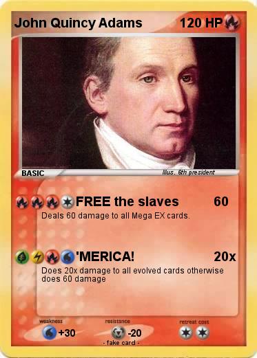 Pokemon John Quincy Adams