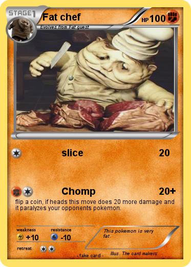 Pokemon Fat chef