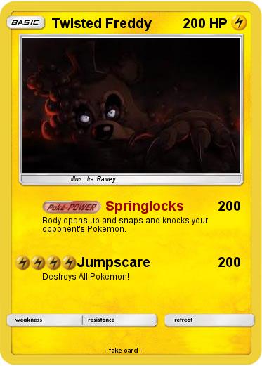 Pokemon Twisted Freddy