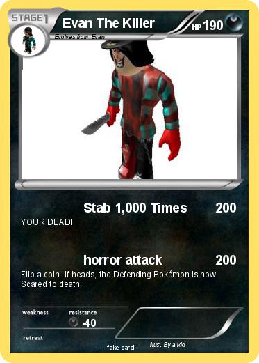 Pokemon Evan The Killer