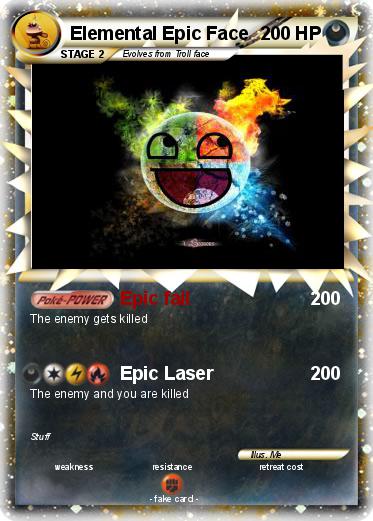 Pokemon Elemental Epic Face