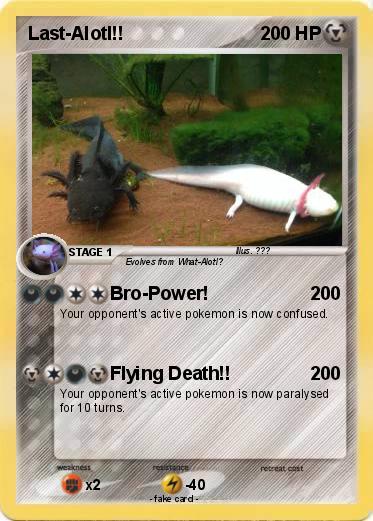 Pokemon Last-Alotl!!