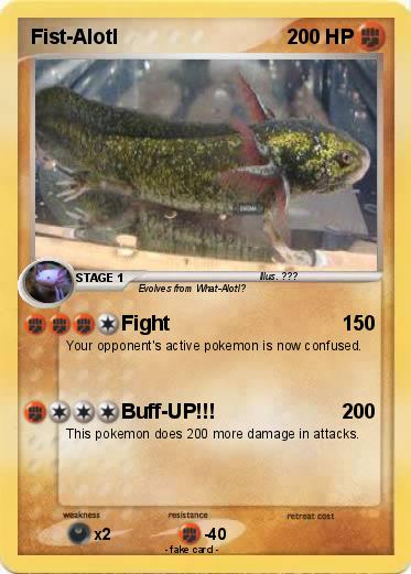 Pokemon Fist-Alotl