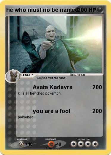 Pokemon he who must no be named