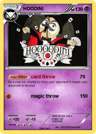 Pokemon HOODINI