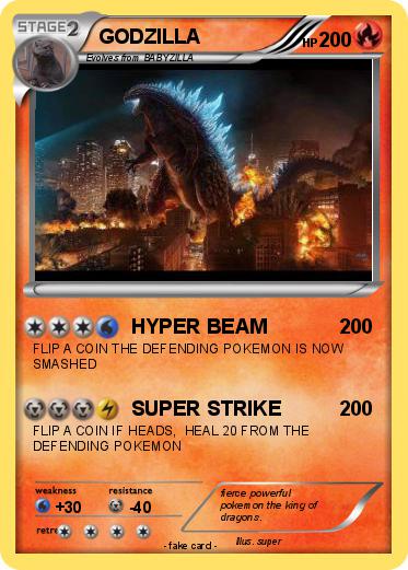 Pokemon GODZILLA