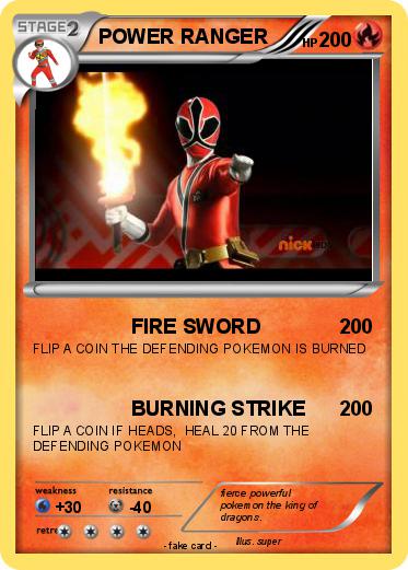 Pokemon POWER RANGER