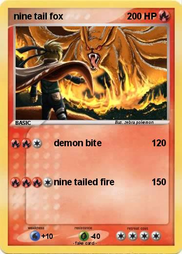 Pokemon nine tail fox