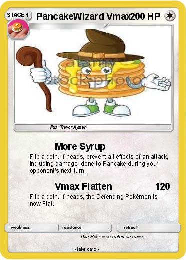 Pokemon PancakeWizard Vmax