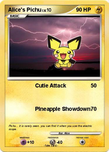 Pokemon Alice's Pichu