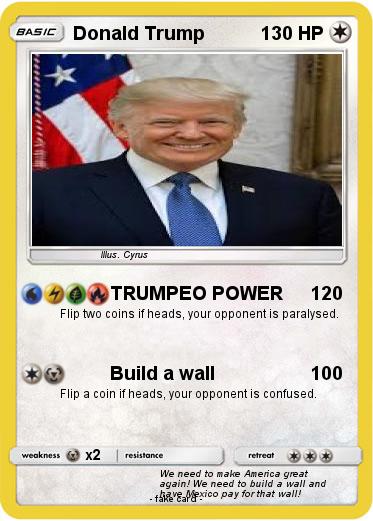 Pokemon Donald Trump