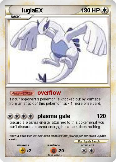Pokemon lugiaEX