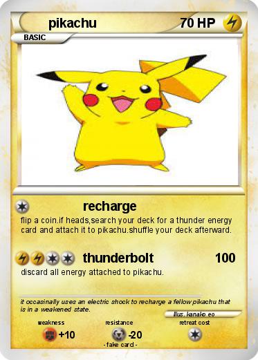 Pokemon pikachu