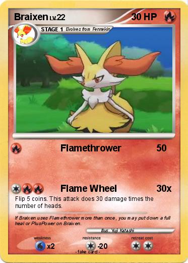 Pokemon Braixen