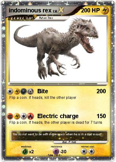 Pokemon indominous rex
