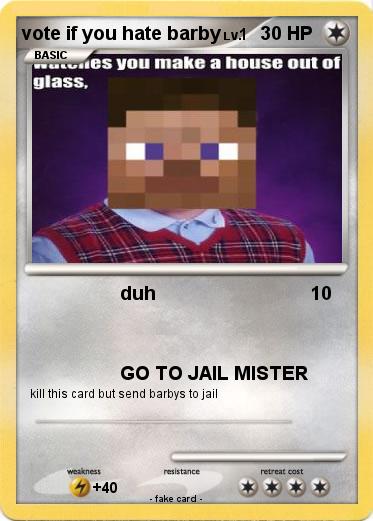 Pokemon vote if you hate barby