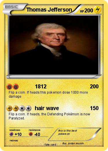 Pokemon Thomas Jefferson