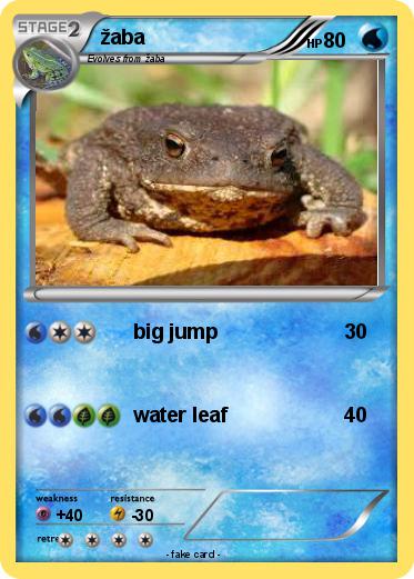 Pokemon žaba