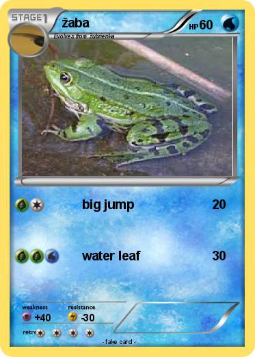 Pokemon žaba