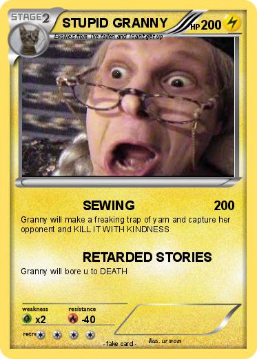 Pokemon STUPID GRANNY