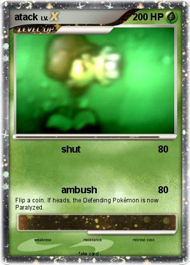 Pokemon atack