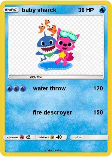 Pokemon baby sharck