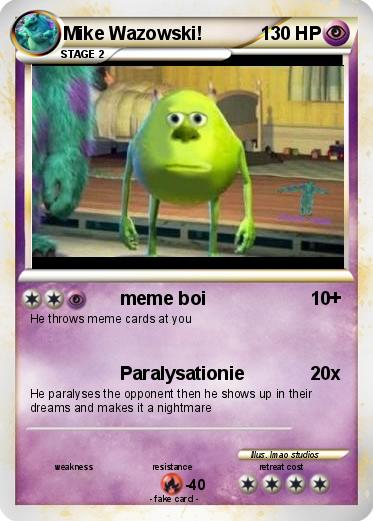 Pokemon Mike Wazowski!