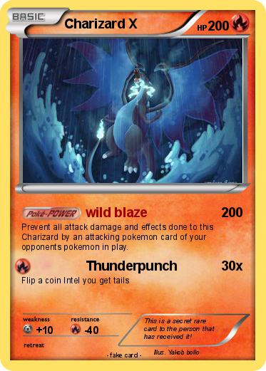 Pokemon Charizard X