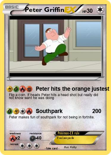 Pokemon Peter Griffin