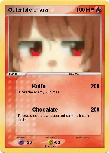 Pokemon Outertale chara