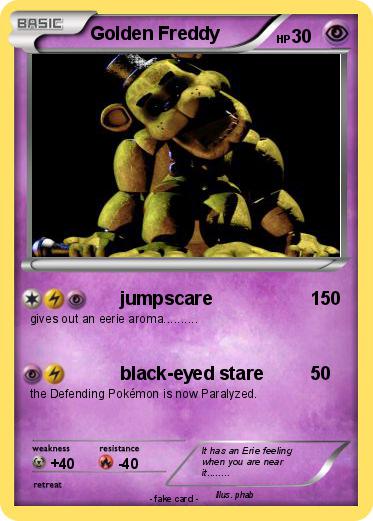 Pokemon Golden Freddy