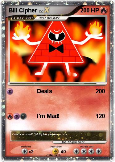 Pokemon Bill Cipher