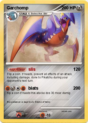 Pokemon Garchomp