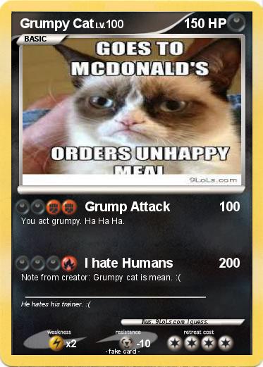 Pokemon Grumpy Cat