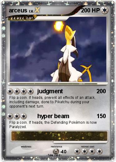 Pokemon arceus