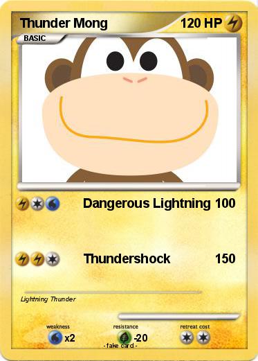 Pokemon Thunder Mong
