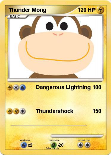 Pokemon Thunder Mong
