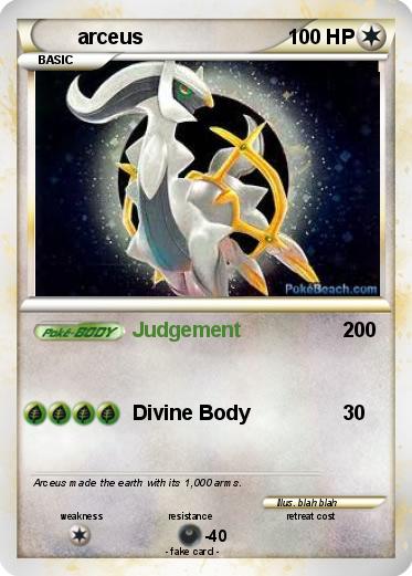 Pokemon arceus