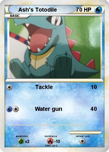 Pokemon Ash's Totodile