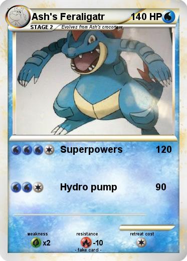 Pokemon Ash's Feraligatr