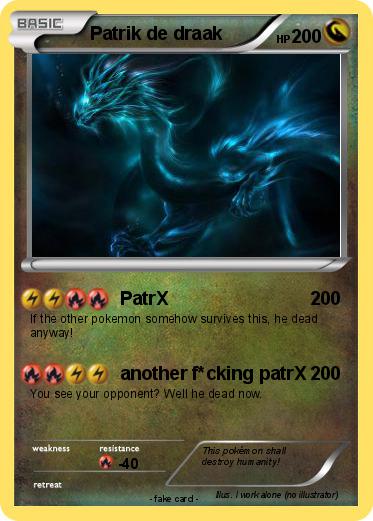 Pokemon Patrik de draak